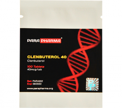 Clenbuterol Hydrochloride 40 mcg (100 tabs) Para Pharma